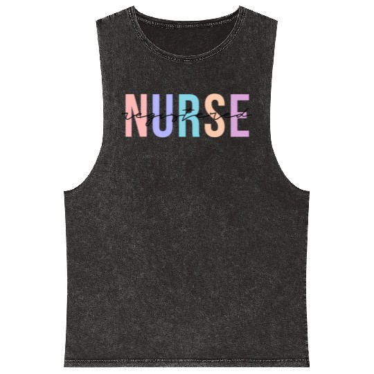 Registered Nurse Rn Emergency Room Nurse Mineral Wash Tank Tops