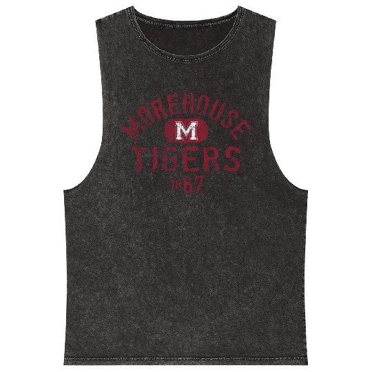 Morehouse Maroon Tigers Vintage 1867 Mineral Wash Tank Tops