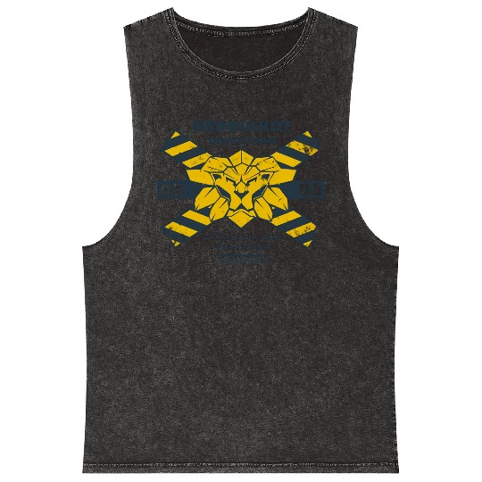 Overwatch 2 Reinhardt Demolitions Icon Logo Mineral Wash Tank Tops