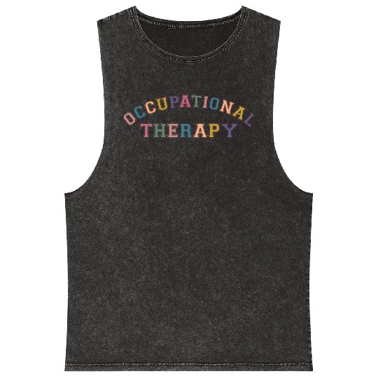 Ot Occupational Therapy Mineral Wash Tank Tops