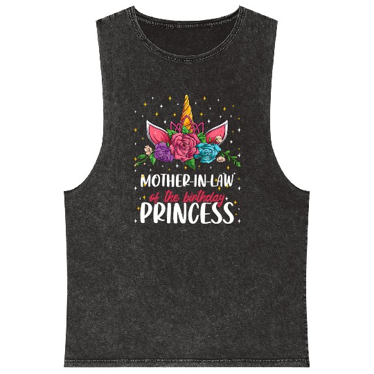 Mother-In-Law Of The Princess Uorn Mineral Wash Tank Tops
