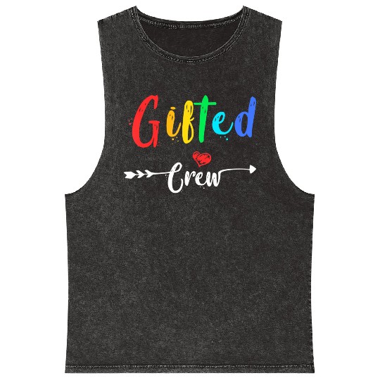 ed Crew Back To School Teacher Mineral Wash Tank Tops