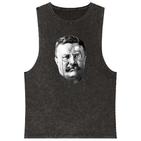 President Teddy Roosevelt Mineral Wash Tank Tops