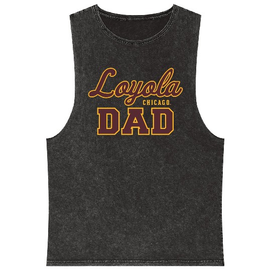 Loyola Chicago Ramblers Mineral Wash Tank Tops