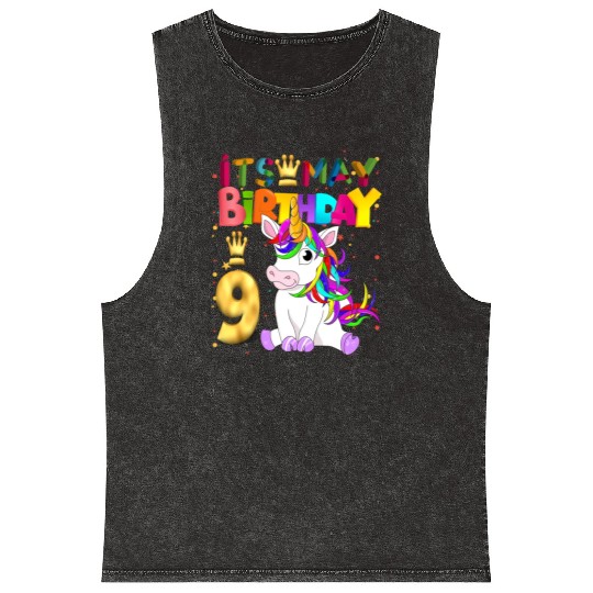 Uorn Party Animal 9Th Uorn Mineral Wash Tank Tops