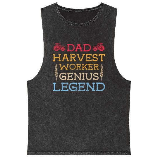 Harvest Harvest Time Asparagus Mineral Wash Tank Tops