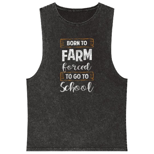 Harvest Field Worker Hard Work Vegetable Mineral Wash Tank Tops