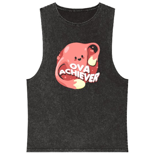 Ova Achiever For Warriors Or Patients Mineral Wash Tank Tops