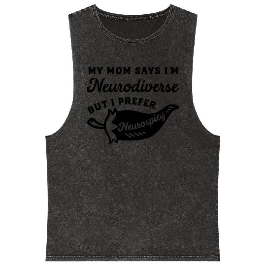 Neurocy Mineral Wash Tank Tops Toddlers Neurodivergent