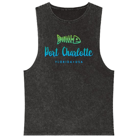 Port Charlotte Florida Mineral Wash Tank Tops