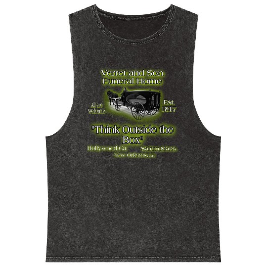Verret and Son Funeral Home Mineral Wash Tank Tops