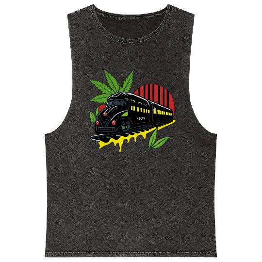 Zion Train Mineral Wash Tank Tops