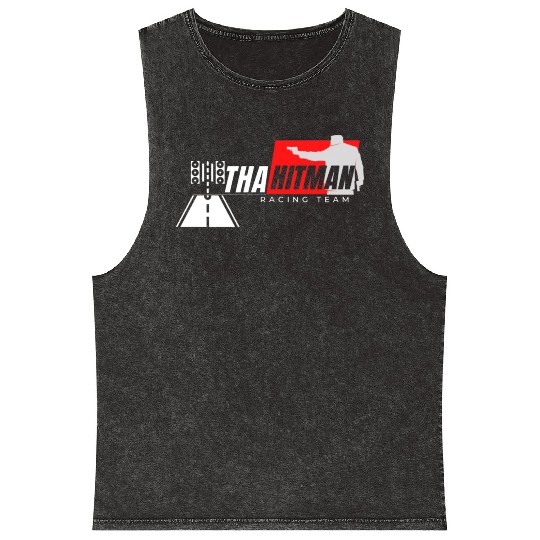 Tha Hitman Racing Team Mineral Wash Tank Tops