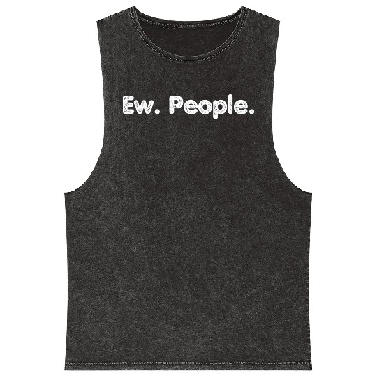 Ew. People. Mineral Wash Tank Tops