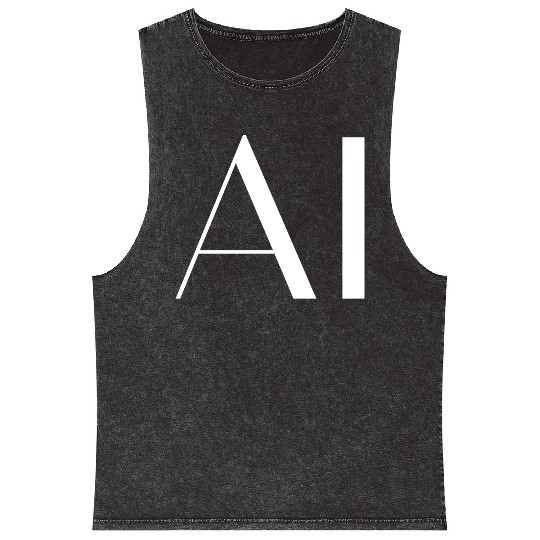 AI Artificial Intelligence Computer Science Mineral Wash Tank Tops
