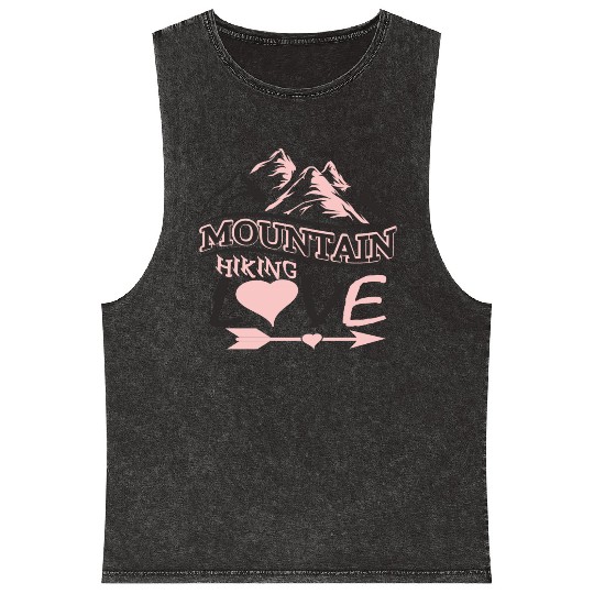 Mountains Hiking Mountaineering Sports Love Alps Mineral Wash Tank Tops