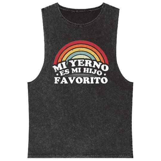 My Son In Law Is My Favorite Retro Mineral Wash Tank Tops