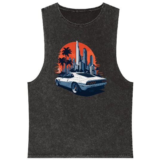 artwork of Mineral Wash Tank Tops graphic design