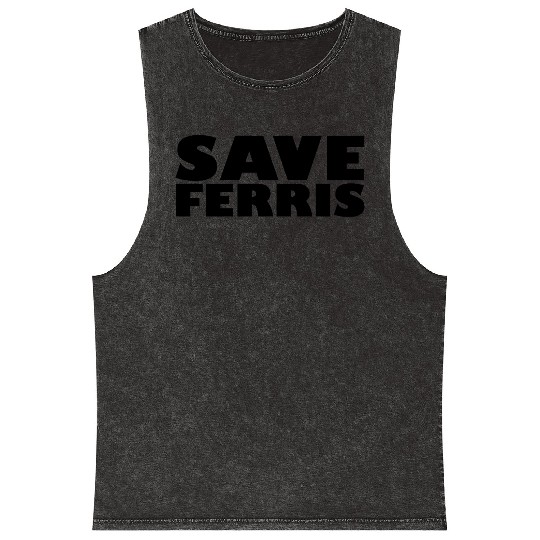 Save Ferris 70s Mineral Wash Tank Tops