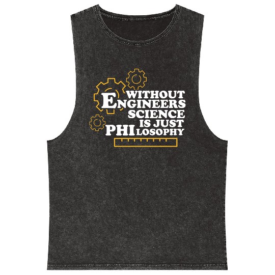 Philosophy Teacher Poetry Reading Book Science Mineral Wash Tank Tops