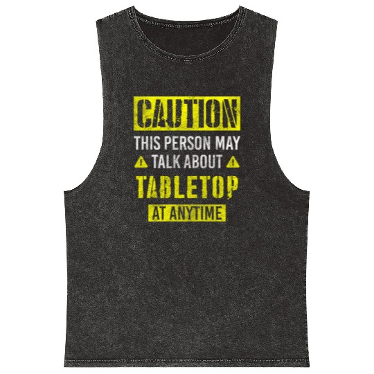 Games Geek Winner Fellow Players Mineral Wash Tank Tops