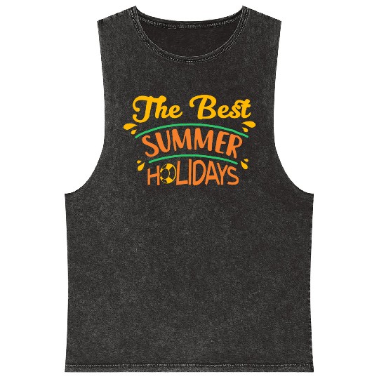 The best summer holiday Mineral Wash Tank Tops