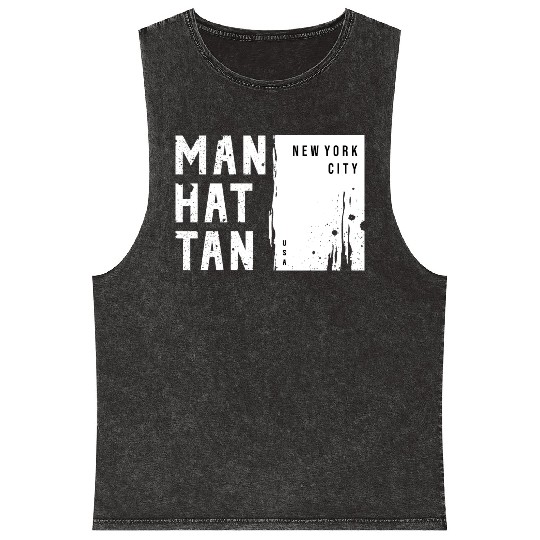 Manhattan Mineral Wash Tank Tops