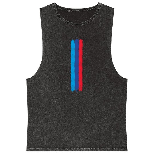 Motorsport Power Line Mineral Wash Tank Tops