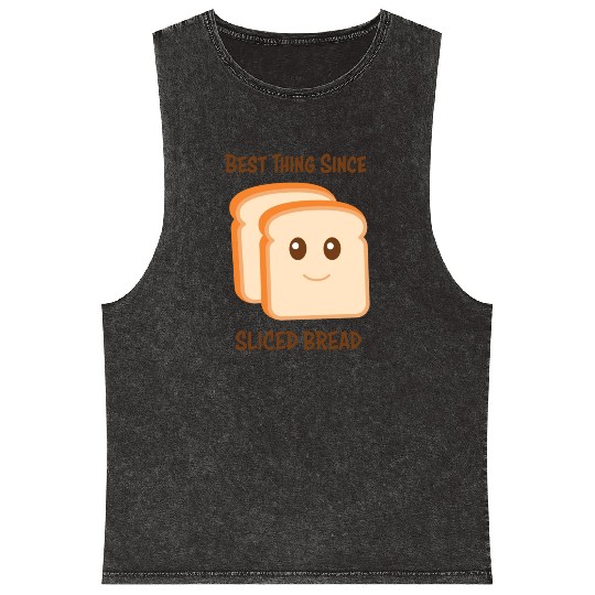 Best Thing Since Sliced Bread Mineral Wash Tank Tops