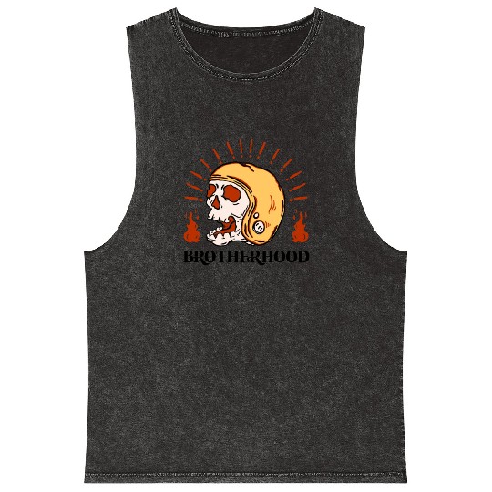BROTHERHOOD Mineral Wash Tank Tops
