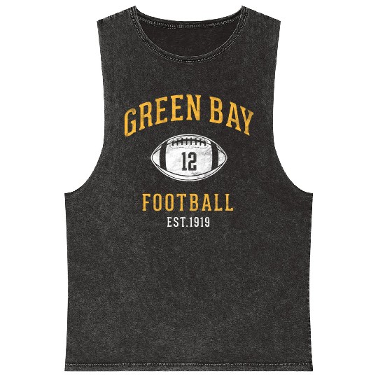 Green Bay On Their Way To The Super Bowl Mineral Wash Tank Tops
