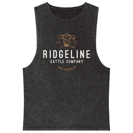 Ridgeline Cattle Company Western Mineral Wash Tank Tops