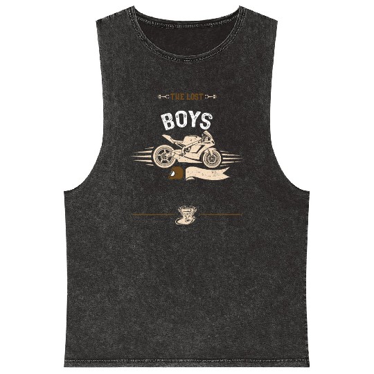 The Lost Boys - Motorcycle Mineral Wash Tank Tops