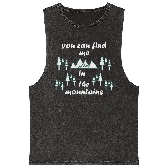 Take a Hike, Hiking Lover, Adventure, Nature. Mineral Wash Tank Tops