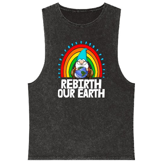 Rebirth Our Earth Mineral Wash Tank Tops