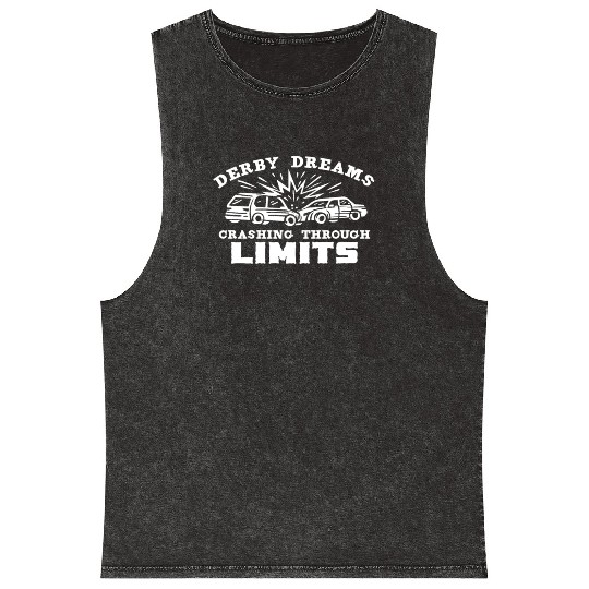 Demo Derby Demolition Derby Demolition Derby Lover Mineral Wash Tank Tops