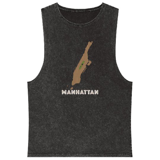 NYC Manhattan Pride Mineral Wash Tank Tops