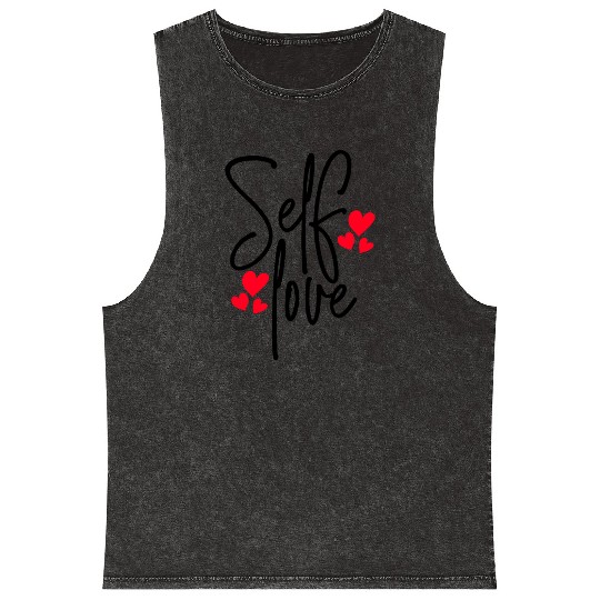 Self Love Mineral Wash Tank Tops