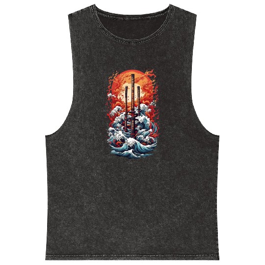 Chinatown Mineral Wash Tank Tops