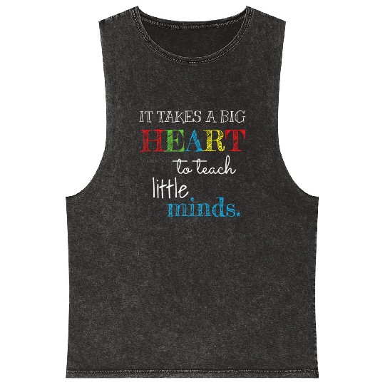 Teacher - Teacher Appreciation Gift- Teacher Mineral Wash Tank Tops