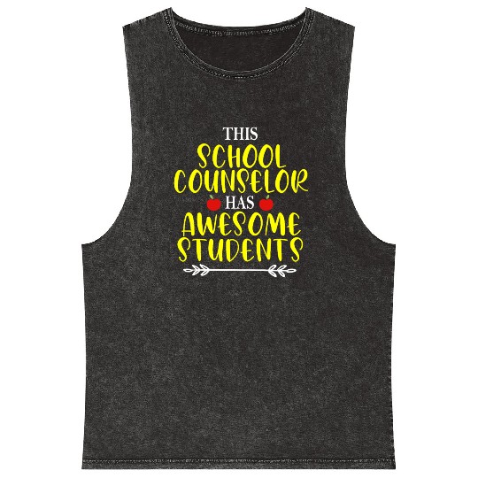This School Counselor Has Awesome Students Mineral Wash Tank Tops