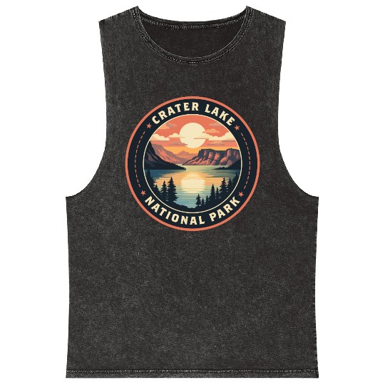Crater Lake National Park Mineral Wash Tank Tops