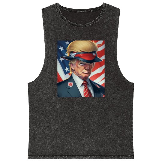 donald trump maga Mineral Wash Tank Tops