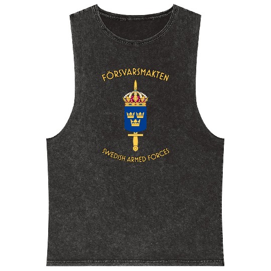 swedish armed forces Mineral Wash Tank Tops