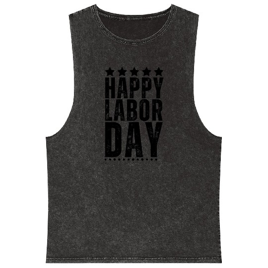 Happy labor Day weekend Mineral Wash Tank Tops
