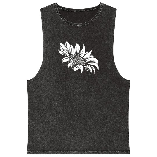 Sunflower Gardening Mineral Wash Tank Tops