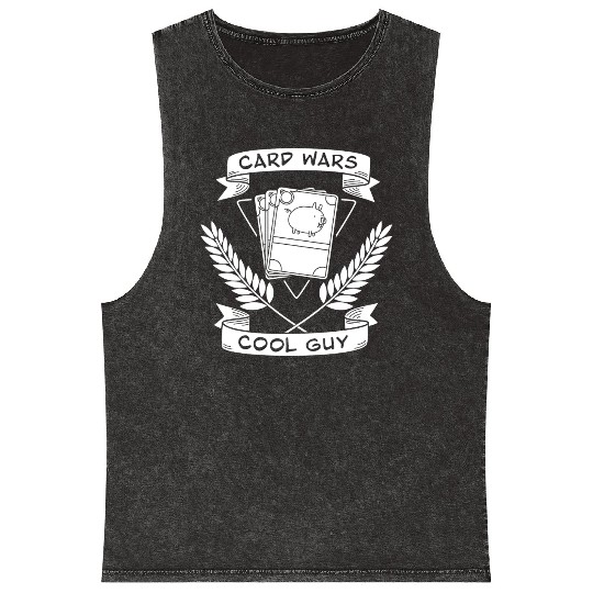 Adventure Time Card Wars Mineral Wash Tank Tops