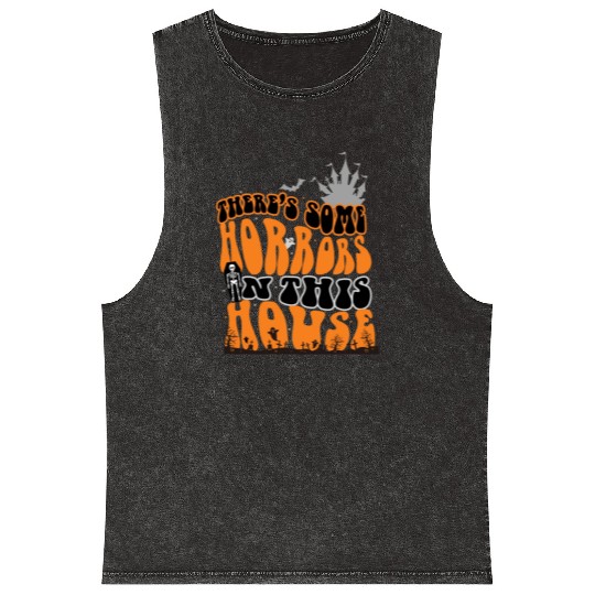 Haunted Mansion Mysteries Mineral Wash Tank Tops
