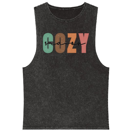 Cozy Season Mineral Wash Tank Tops