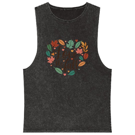 D83C DF41 Embrace the Cozy Magic of : Autumn Collection Mineral Wash Tank Tops